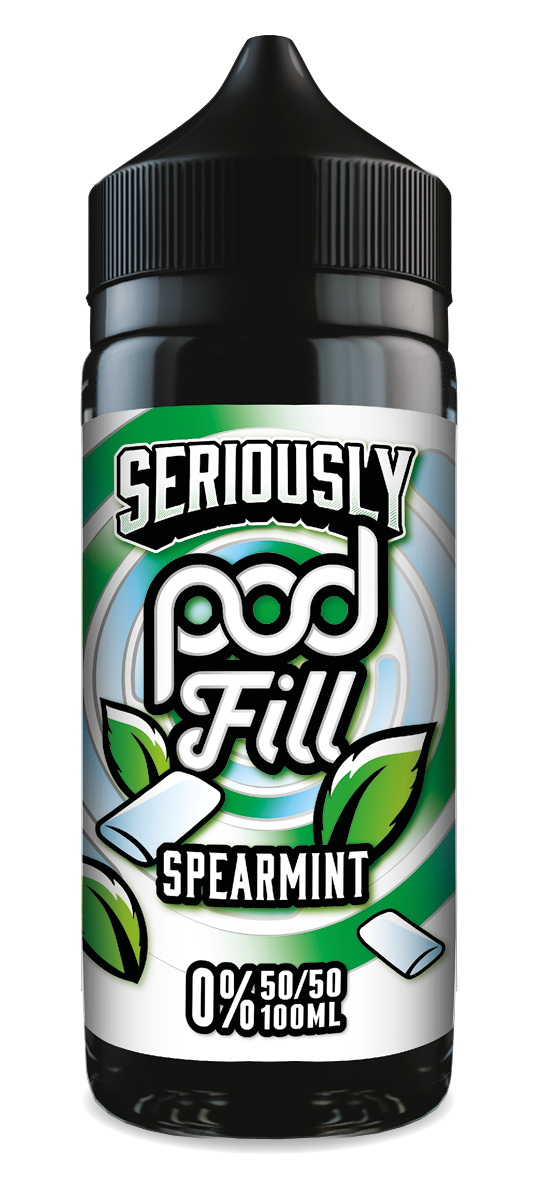 50 mg nicotine vape juice equivalent Doozy Seriously Pod Fill 50/50 Shortfill E-liquid 100ml – TSV VAPE SHOP