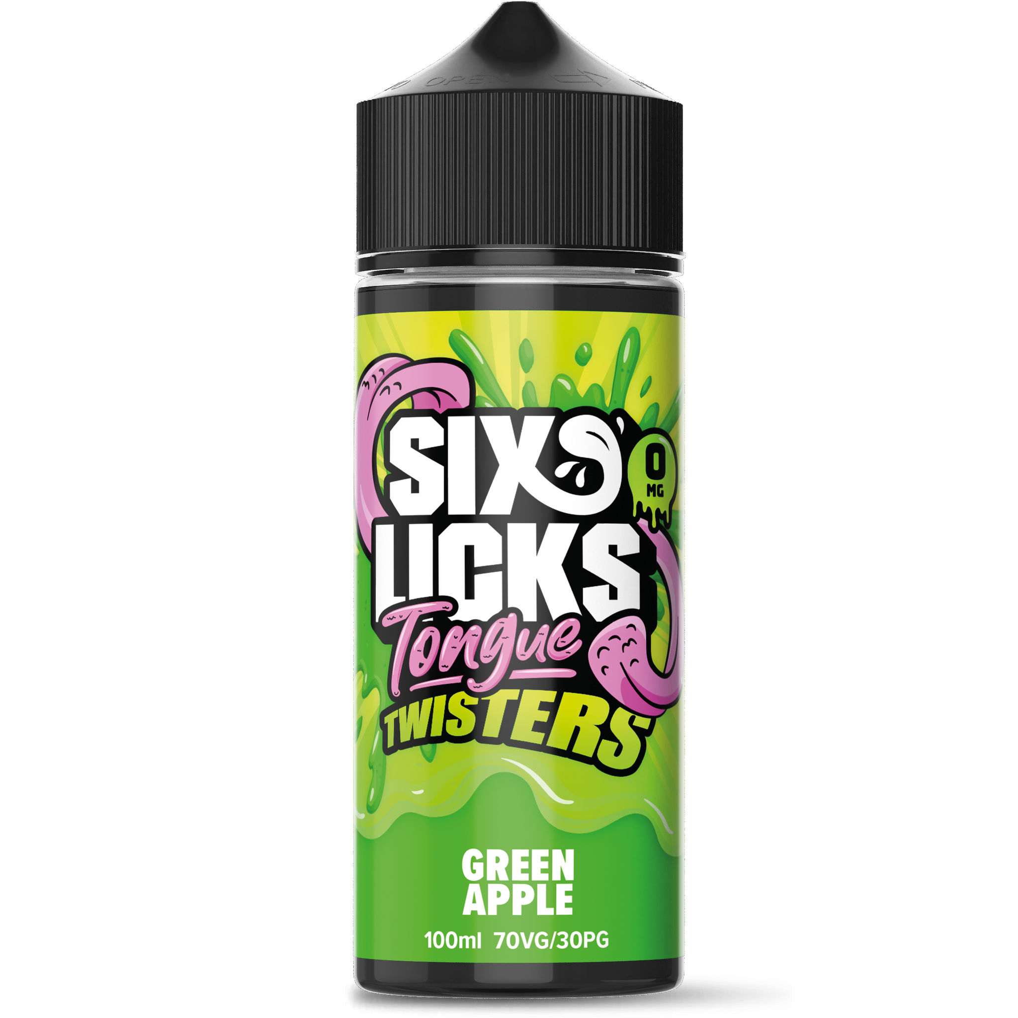 six licks vape juice Six Licks Tongue Twisters E-liquid 100ml – TSV VAPE SHOP